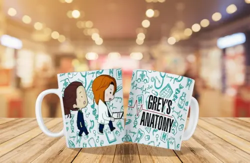 caneca grey´s anatomy