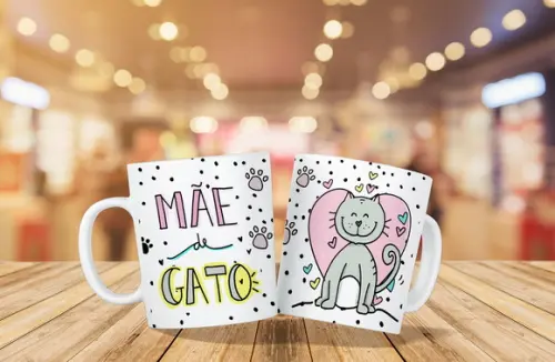 caneca para mamães de pet - um mimo!