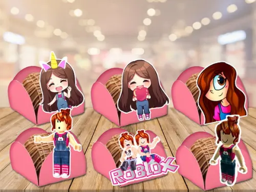 forminhas roblox menina júlia- 100 unidades
