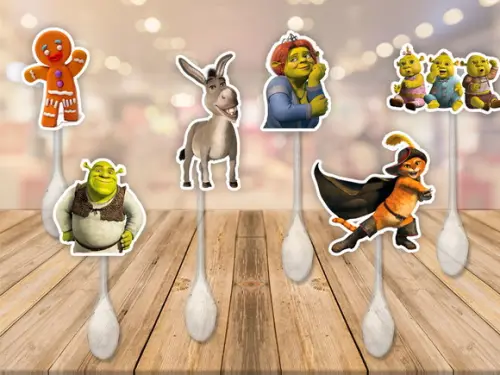 colherzinha personalizada shrek