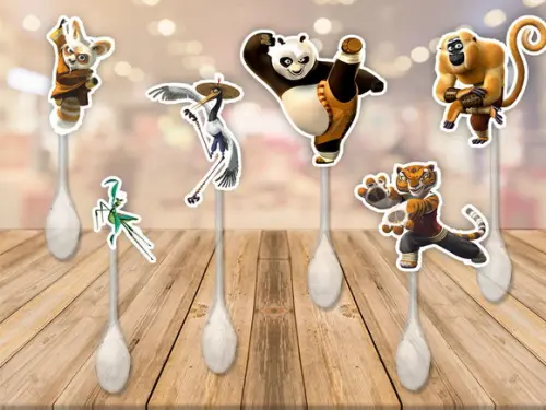 colherzinha personalizada kung fu panda