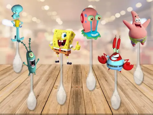 colherzinha personalizada bob esponja