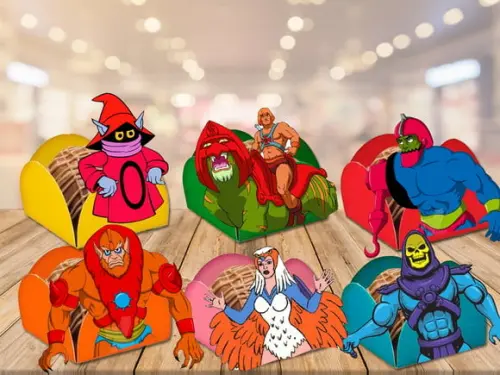 forminhas he-man- 100 unidades