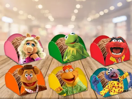 forminhas os muppets- 100 unidades