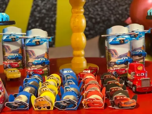 forminhas carros - relâmpago mcqueen- 100 unidades