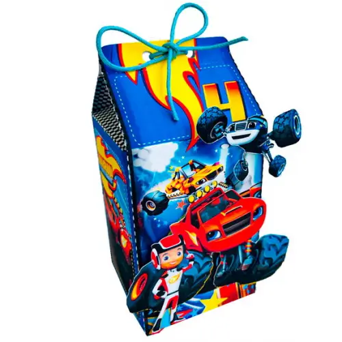 Caixa Milk Blaze Monster Machine - 10 unidades