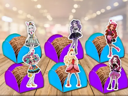 forminhas ever after high- 100 unidades