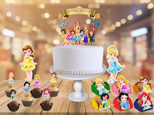 kit festa princesas baby
