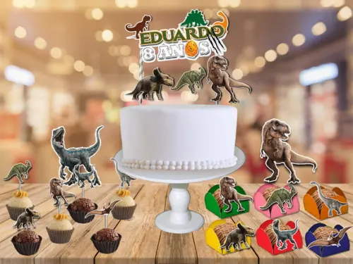 kit festa dinossauros jurassic world