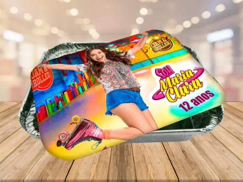 marmitinha soy luna - tampa - FRETE GRÁTIS