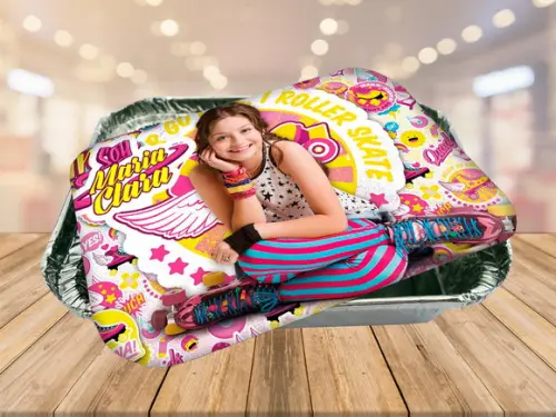 tampa de marmitinha soy luna - FRETE GRÁTIS