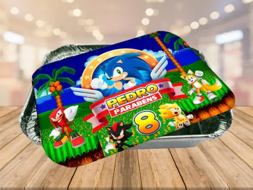 marmitinha sonic - tampas - FRETE GRÁTIS