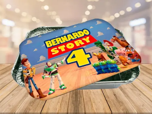 tampa de marmitinha toy story - FRETE GRÁTIS