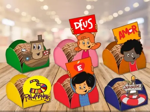 forminhas para doces 3 palavrinhas