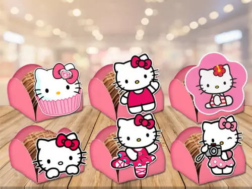 Forminhas Hello Kitty- 100 Unidades