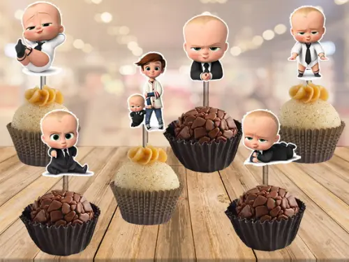topper´s poderoso chefinho - 100 unidades