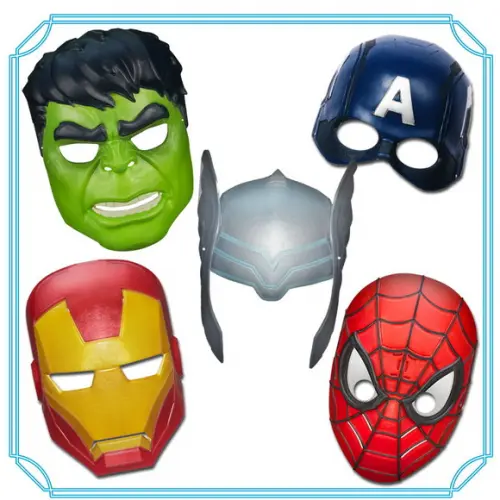 Máscaras Vingadores - Kit com 10 Unidades