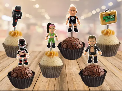 topper wwe - 100 unidades