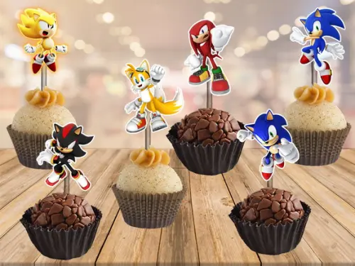Topper Sonic - 100 Unidades