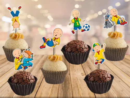 Topper Caillou - 100 Unidades