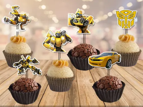 topper Bumblebee - 100 unidades