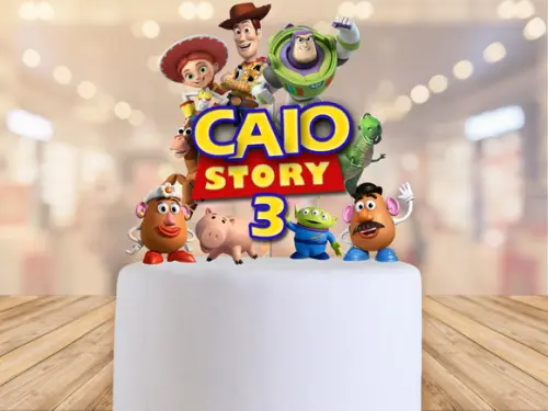 topo de bolo toy story - FRETE GRÁTIS