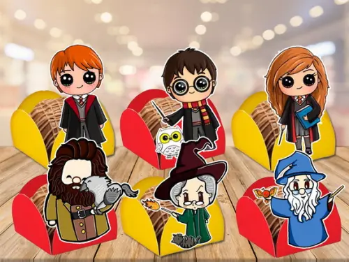 Forminhas Harry Potter - 100 Unidades