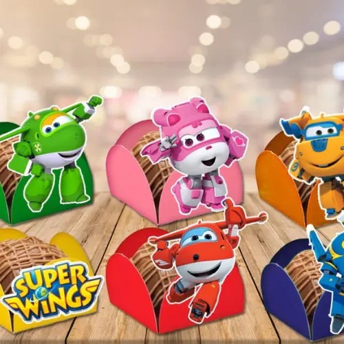 forminhas super wings - 100 unidades
