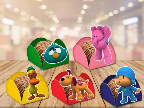 Forminhas Pocoyo - 100 Unidades