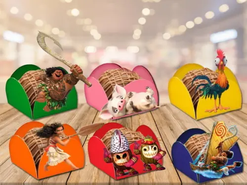 Forminhas para doces moana - 100 unidades