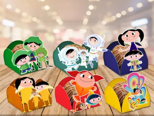 forminhas para doces show da luna - 100 unidades