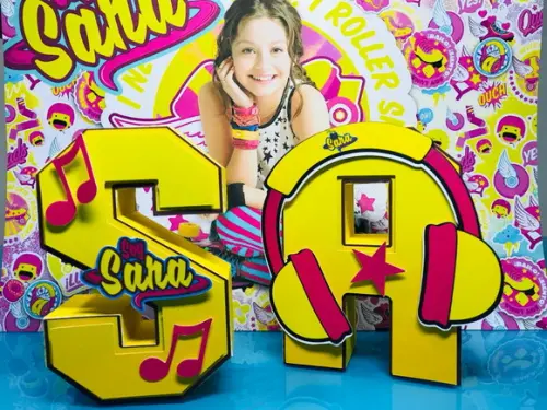 letras 3d Soy Luna