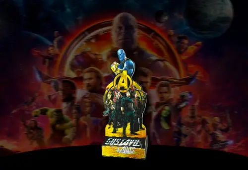 Porta Bi Vingadores Guerra Infinita - 10 unidades