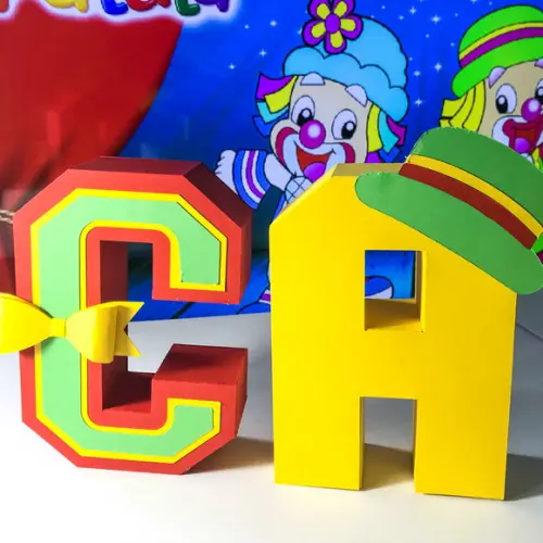Letras 3d Patati Patata