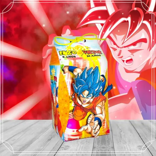 Caixa Milk Dragon Ball Super - 10 unidades