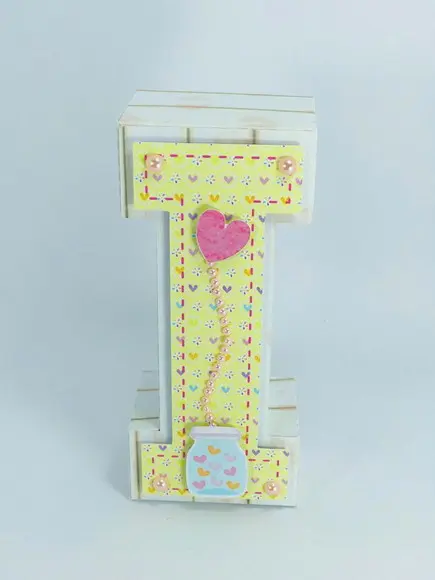 Letras 3d Chuva de Amor