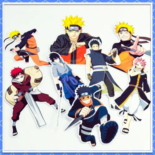 Apliques Naruto - 50 unidades