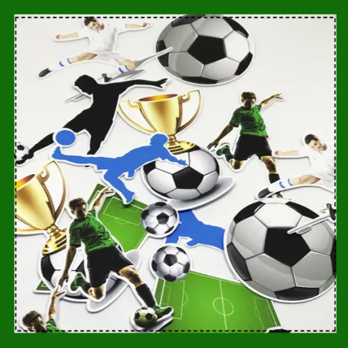 Apliques de Futebol - Times, Gol - 50 unidades