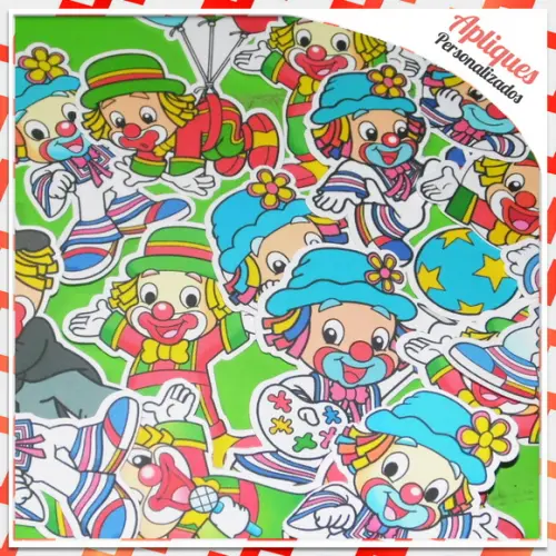 Apliques, tags , topper Patati Patata - 50 unidades