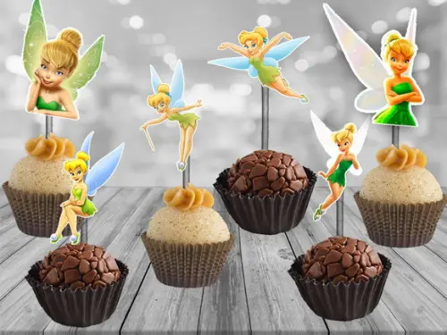 - Topper Tinkerbell - 100 Unidades