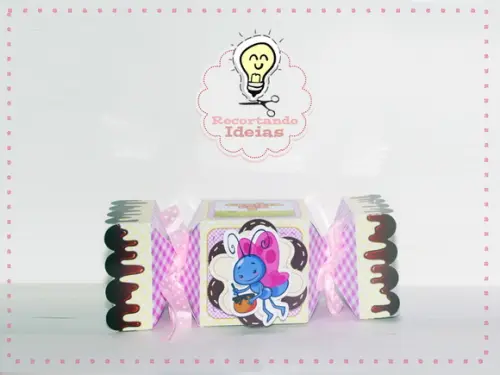 Caixa bala Galinha Pintadinha