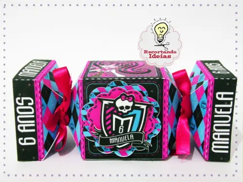 Caixa Bala Monster High - 10 unidades