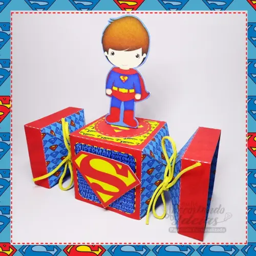 Caixa Bala Superman - 10 unidades