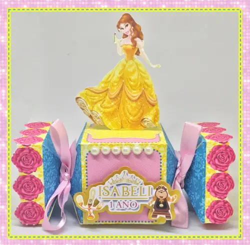 Caixa Bala Princesas - 10 unidades