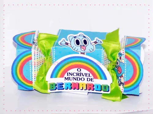 Caixa Bala O Incrível Mundo de Gumball