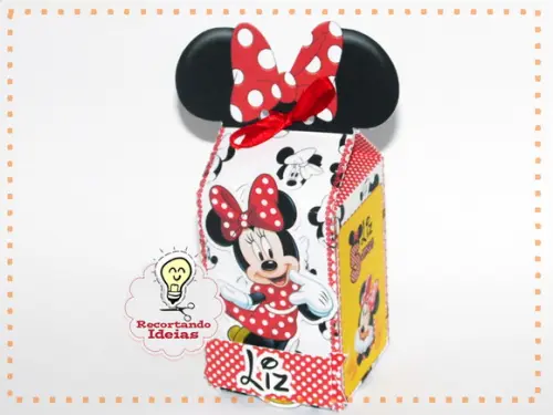Caixa Milk da Minnie - 10 unidades