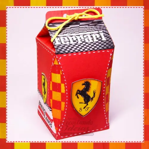 Caixa Milk Ferrari - 10 unidades