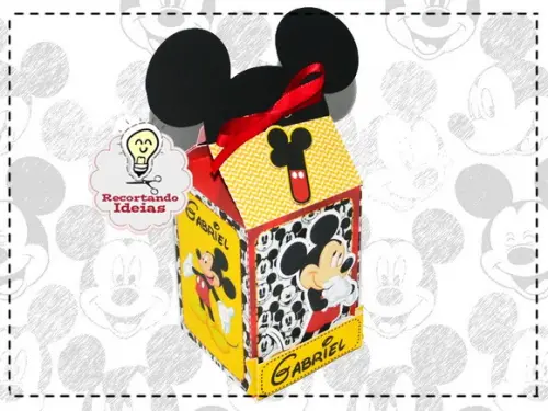 Caixa Milk Mickey - 10 unidades