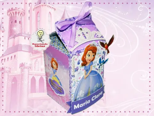 Caixa Milk Princesa Sofia - 10 unidades