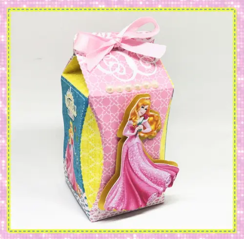 Caixa Milk Princesas Disney - 10 unidades